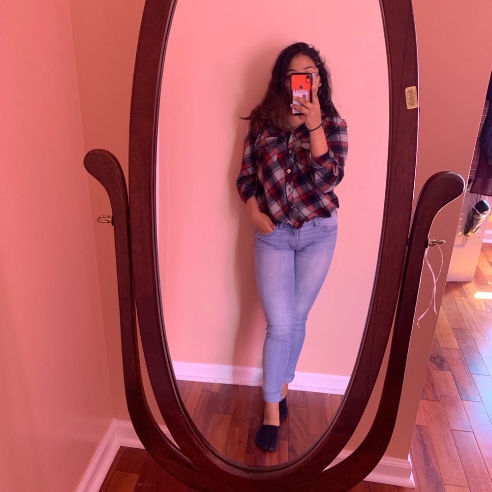 PLAID SHIRT/ SWEATER!!